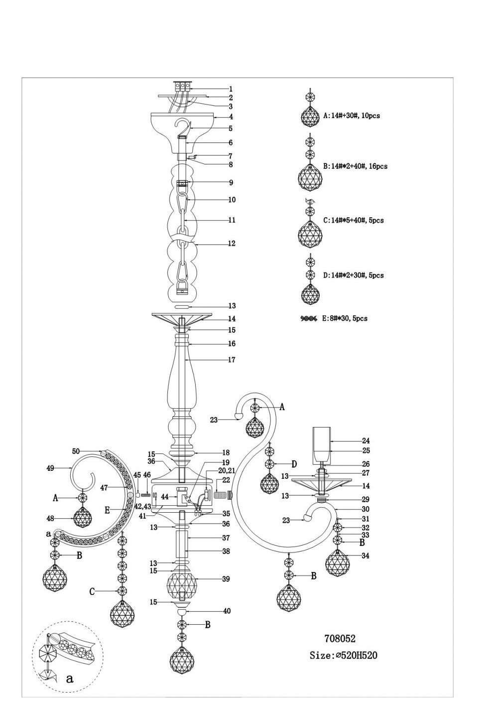 Lightstar (MD 300018-5) Люстра подвесная ELEGANTE 5х60W E14 24K ЗОЛОТО (в комплекте) Lightstar (MD 300018-5) Люстра подвесная ELEGANTE 5х60W E14 24K ЗОЛОТО (в комплекте)